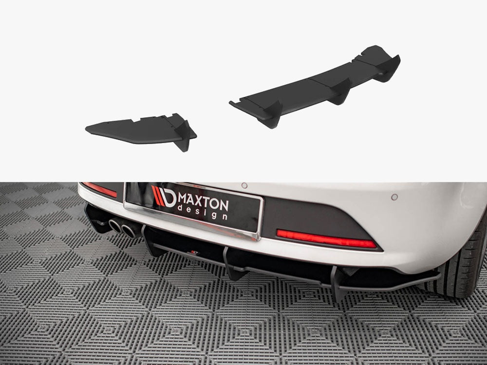 Street PRO Rear Diffuser compatible with SEAT Ibiza FR SC Mk4 Facelift