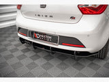 Street PRO Rear Diffuser compatible with SEAT Ibiza FR SC Mk4 Facelift