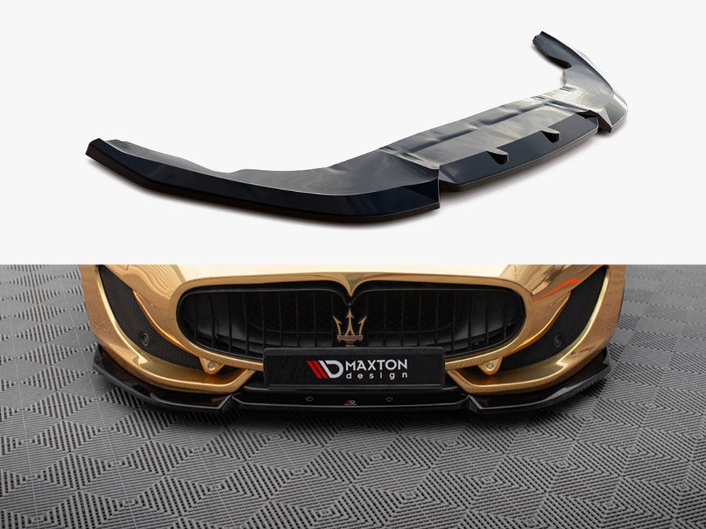 Front Splitter V.2 compatible with Maserati Granturismo Mk1 Facelift