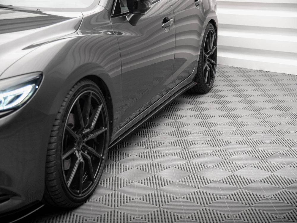 Side Skirts Diffusers compatible with Mazda6 Mk3 Facelift