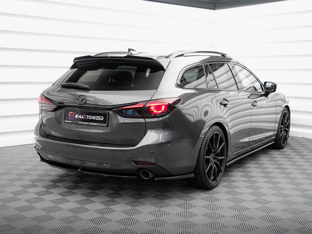 Rear Side Splitters V.1 compatible with Mazda6 Mk3 Facelift