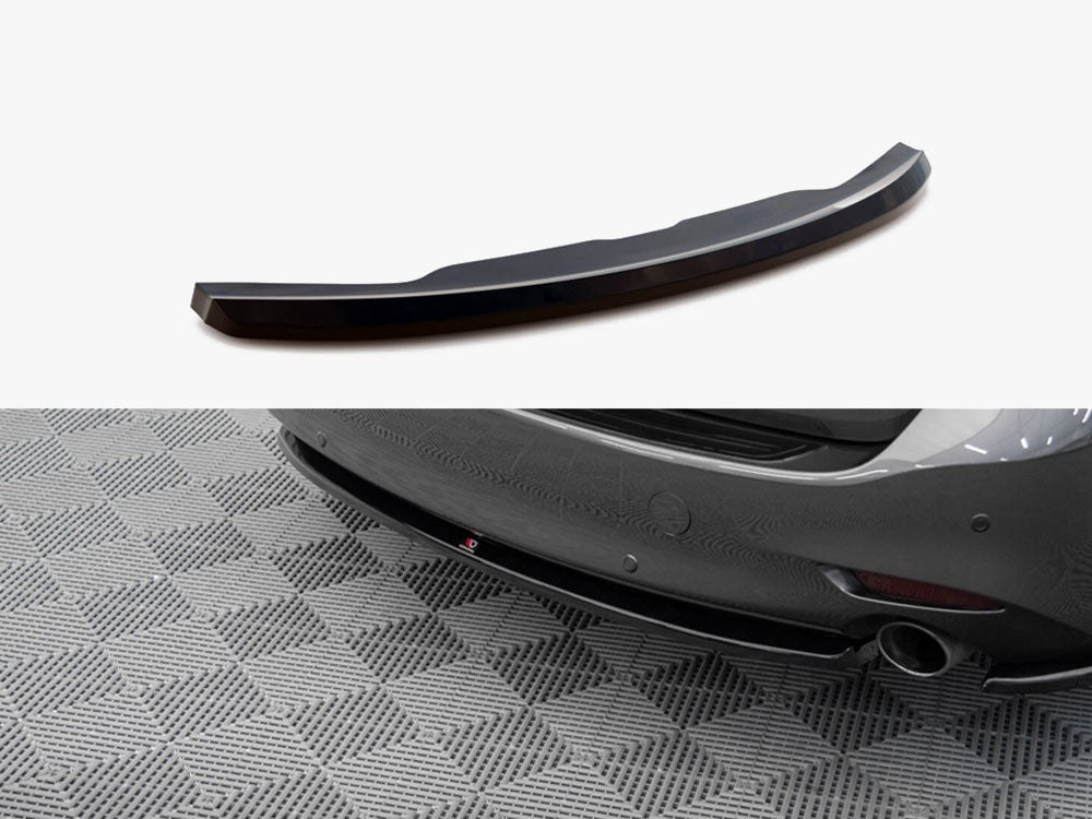 Central Rear Splitter compatible with Mazda6 Mk3 Facelift