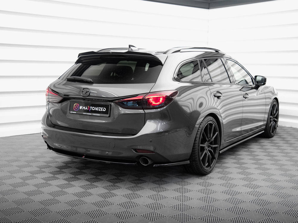 Central Rear Splitter compatible with Mazda6 Mk3 Facelift