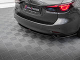 Central Rear Splitter compatible with Mazda6 Mk3 Facelift