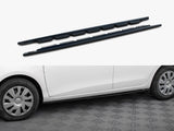 Side Skirts Diffusers compatible with Toyota Yaris Mk3 Facelift