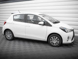 Side Skirts Diffusers compatible with Toyota Yaris Mk3 Facelift