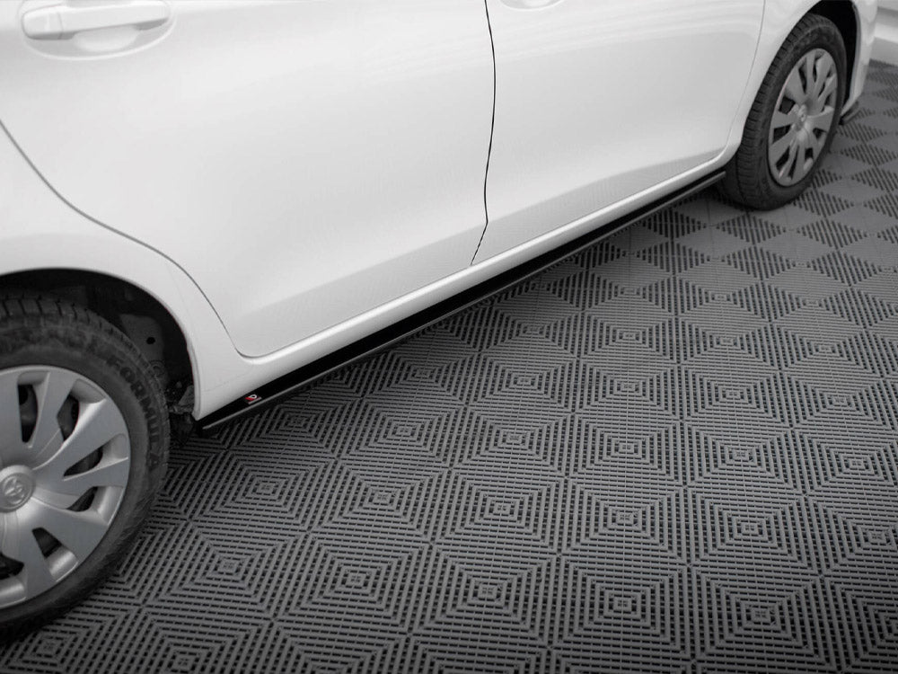Side Skirts Diffusers compatible with Toyota Yaris Mk3 Facelift