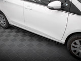Side Skirts Diffusers compatible with Toyota Yaris Mk3 Facelift