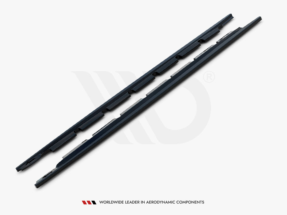 Side Skirts Diffusers compatible with Toyota Yaris Mk3 Facelift