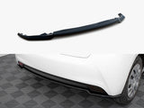 Central Rear Splitter compatible with Toyota Yaris Mk3 Facelift