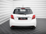 Central Rear Splitter compatible with Toyota Yaris Mk3 Facelift