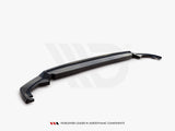Central Rear Splitter compatible with Toyota Yaris Mk3 Facelift