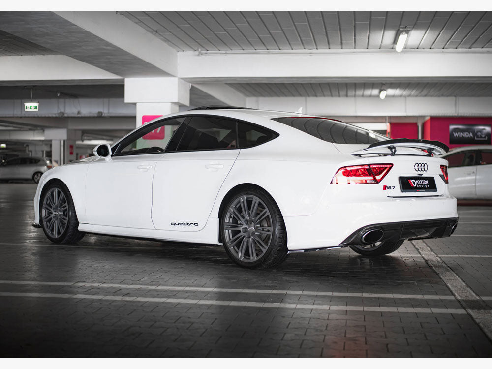 Side Skirts Diffusers V.2 compatible with Audi RS 7 C7