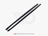 Side Skirts Diffusers V.2 compatible with Audi RS 7 C7