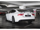 Rear Side Splitters V.2 compatible with Audi RS 7 C7