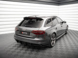 Street PRO Rear Diffuser compatible with Audi A4 S Line B8 Facelift