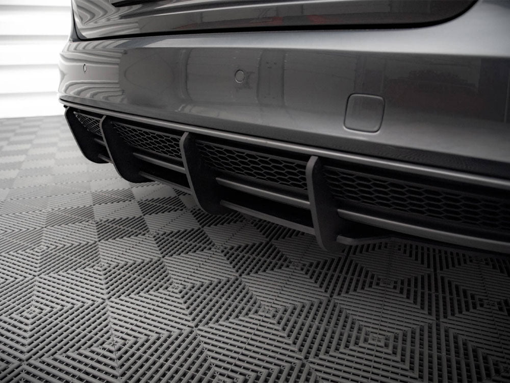 Street PRO Rear Diffuser compatible with Audi A4 S Line B8 Facelift