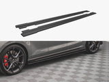 Street PRO Side Skirt Diffusers V.2 compatible with Hyundai i30 N / N Line Hatchback / Fastback Mk3 / Mk3 Facelift