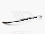 Rear Splitter (Vertical Bars) compatible with Mercedes-Benz A Hatchback AMG Line W177