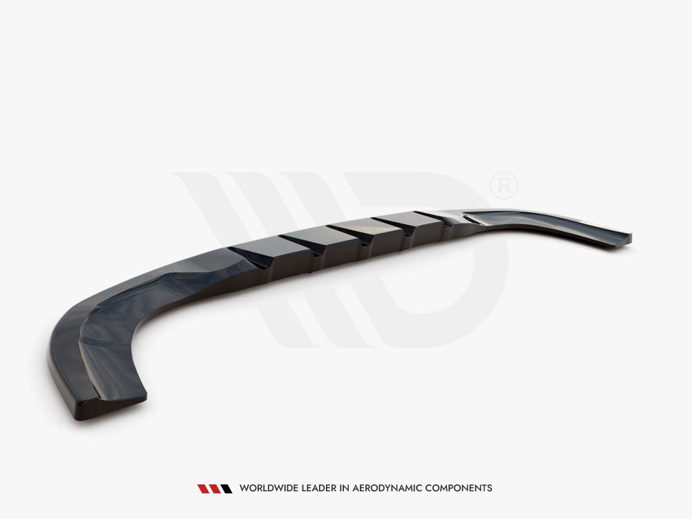 Rear Splitter (Vertical Bars) compatible with Mercedes-Benz A Hatchback AMG Line W177