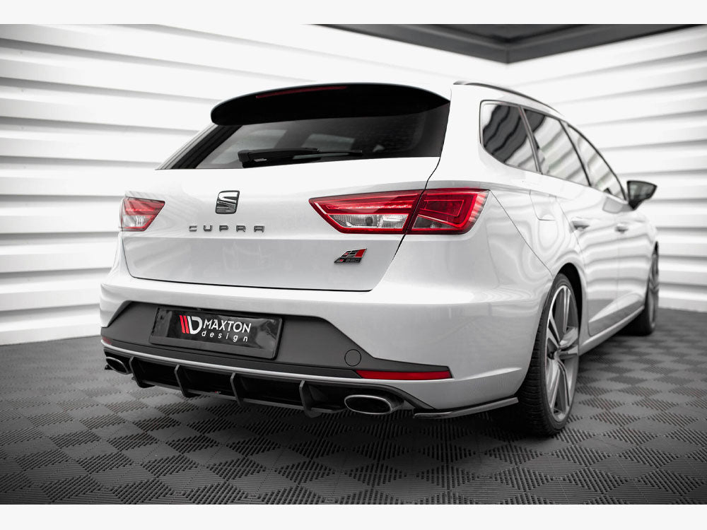 Street PRO Rear Diffuser compatible with SEAT Leon Cupra Sportstourer Mk3