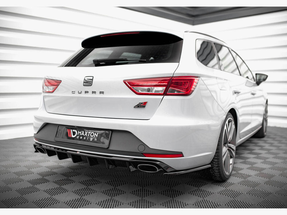 Rear Side Splitters V.2 compatible with SEAT Leon Cupra Sportstourer Mk3