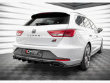 Rear Side Splitters V.2 compatible with SEAT Leon Cupra Sportstourer Mk3