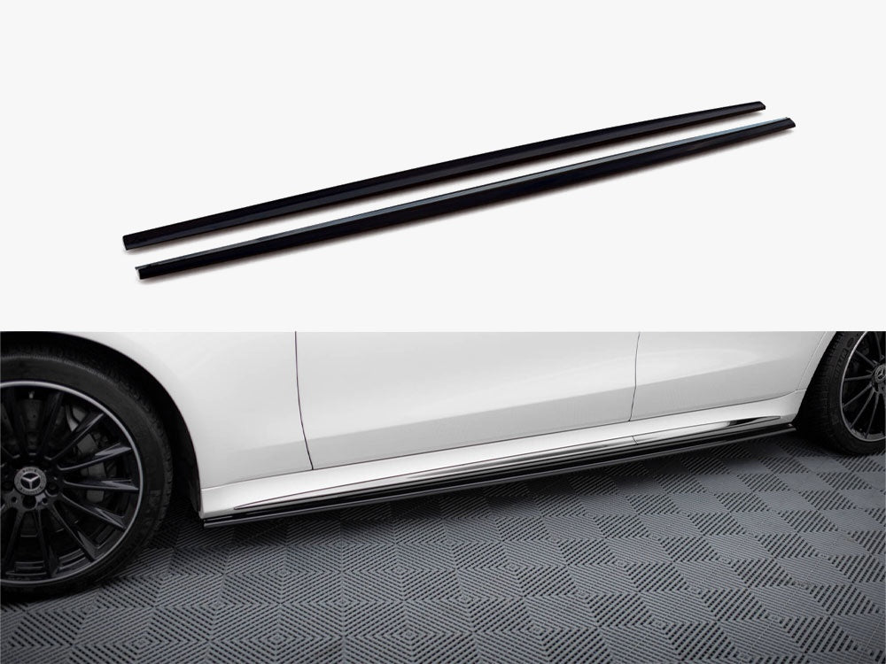 Side Skirts Diffusers compatible with Mercedes-Benz S AMG Line W223