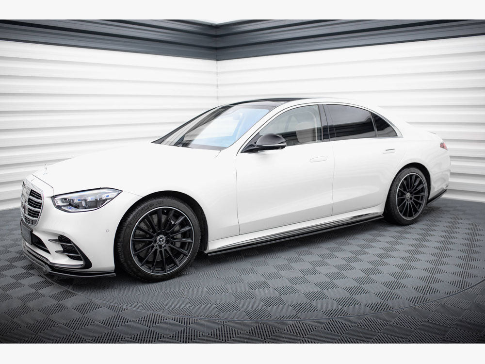 Side Skirts Diffusers compatible with Mercedes-Benz S AMG Line W223