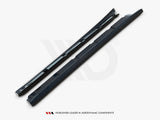 Side Skirts Diffusers compatible with Porsche Boxster 987