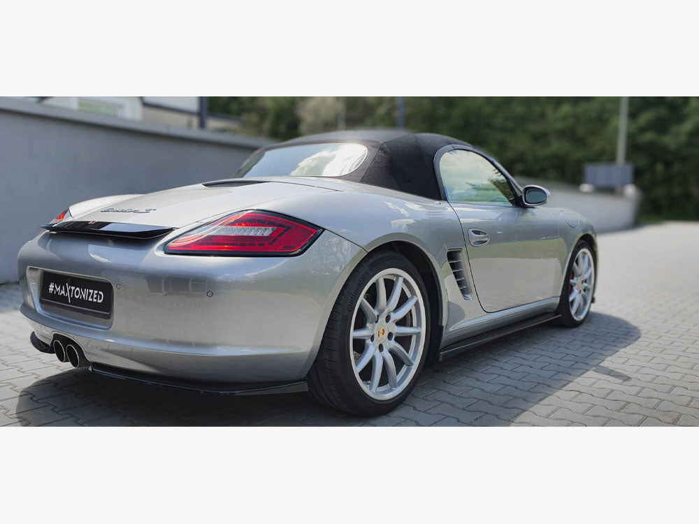 Rear Side Splitters compatible with Porsche Boxster 987