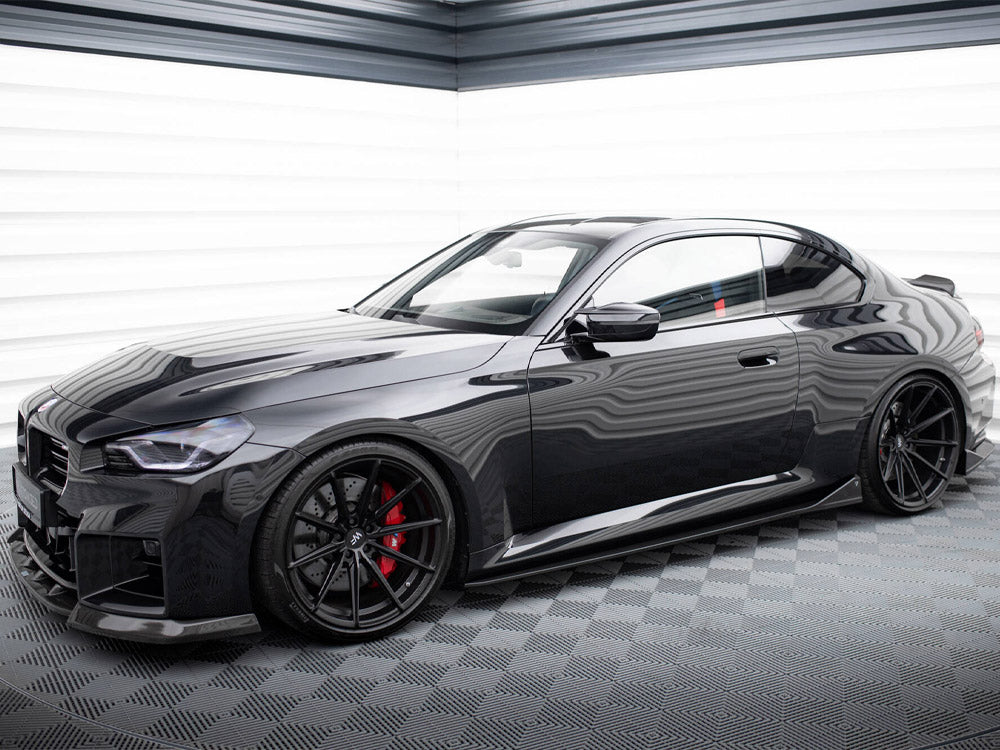 Carbon Fiber Side Skirts compatible with BMW M2 G87