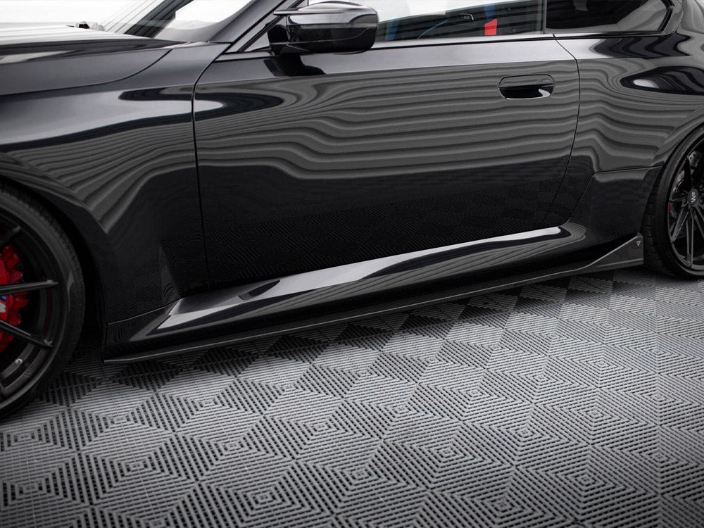 Carbon Fiber Side Skirts compatible with BMW M2 G87