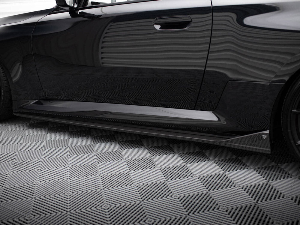 Carbon Fiber Side Skirts compatible with BMW M2 G87