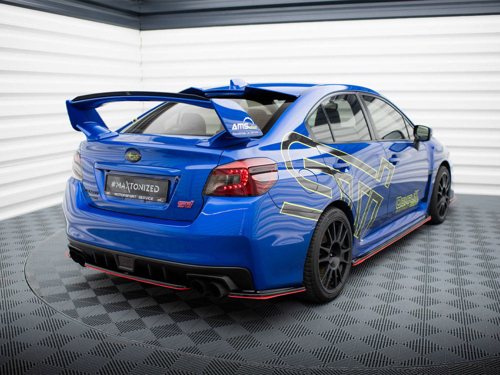 Central Rear Splitter V.2 compatible with Subaru WRX STI