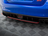 Central Rear Splitter V.2 compatible with Subaru WRX STI