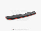 Central Rear Splitter V.2 compatible with Subaru WRX STI