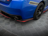 Rear Side Splitters V.2 compatible with Subaru WRX STI