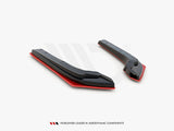 Rear Side Splitters V.2 compatible with Subaru WRX STI