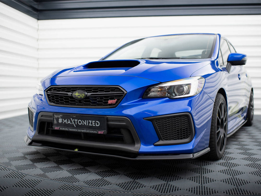 Front Splitter V.1 compatible with Subaru WRX STI Mk1 Facelift