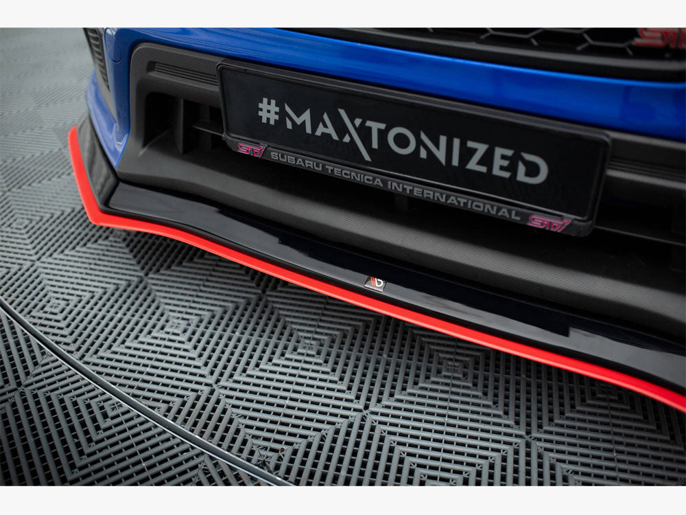 Front Splitter V.2 compatible with Subaru WRX STI Mk1 Facelift