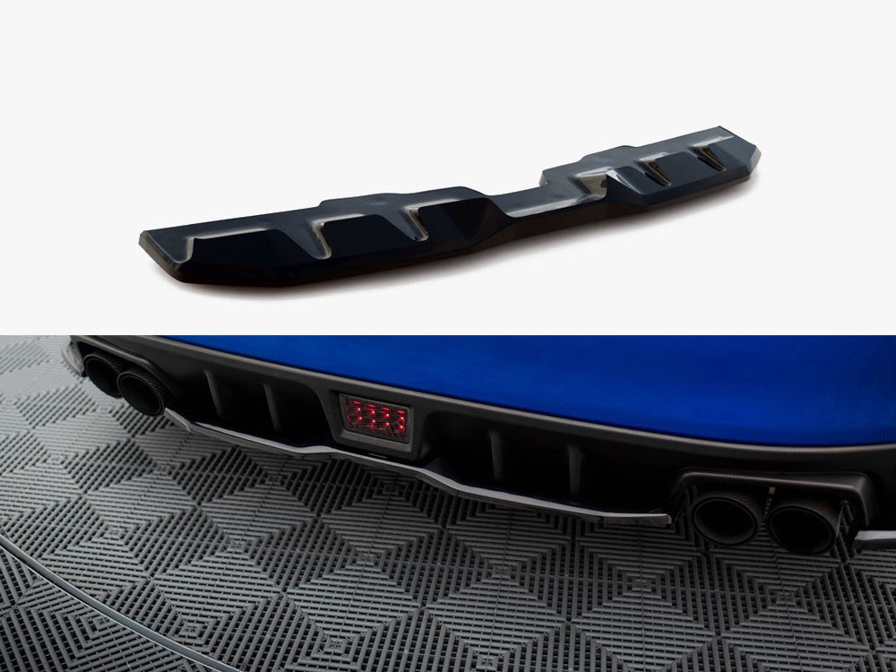 Central Rear Splitter V.2 compatible with Subaru WRX STI Mk1