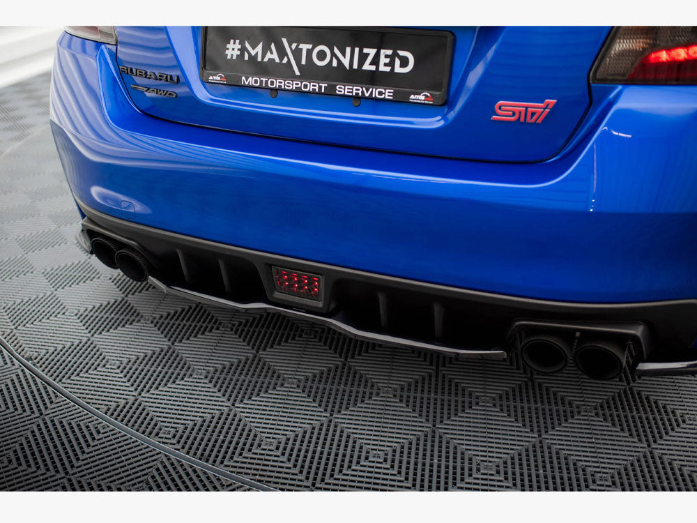 Central Rear Splitter V.2 compatible with Subaru WRX STI Mk1