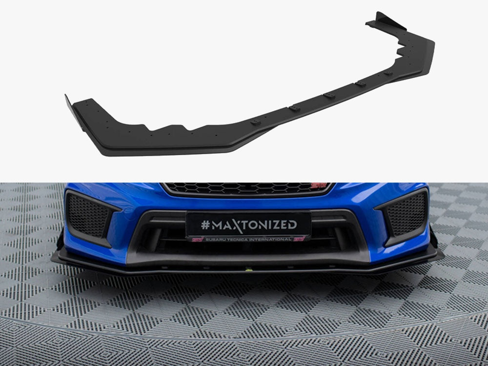 Street PRO Front Splitter + Flaps compatible with Subaru WRX STI Mk1 Facelift