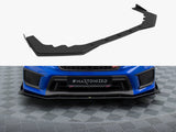 Street PRO Front Splitter + Flaps compatible with Subaru WRX STI Mk1 Facelift