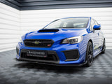 Street PRO Front Splitter + Flaps compatible with Subaru WRX STI Mk1 Facelift