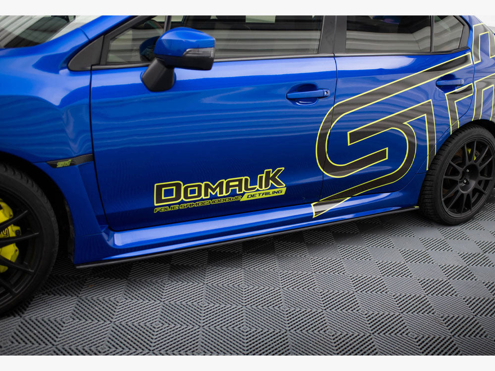 Street PRO Side Skirts Diffusers compatible with Subaru WRX STI Mk1