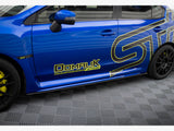 Street PRO Side Skirts Diffusers compatible with Subaru WRX STI Mk1