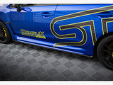 Street PRO Side Skirts Diffusers compatible with Subaru WRX STI Mk1