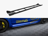 Street PRO Side Skirts Diffusers + Flaps compatible with Subaru WRX STI Mk1